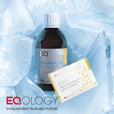 EQOLOGY, Pure Arctic Oil TEST, D3 + K2, 

